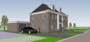 Vrijstaande woning te Spanbroek